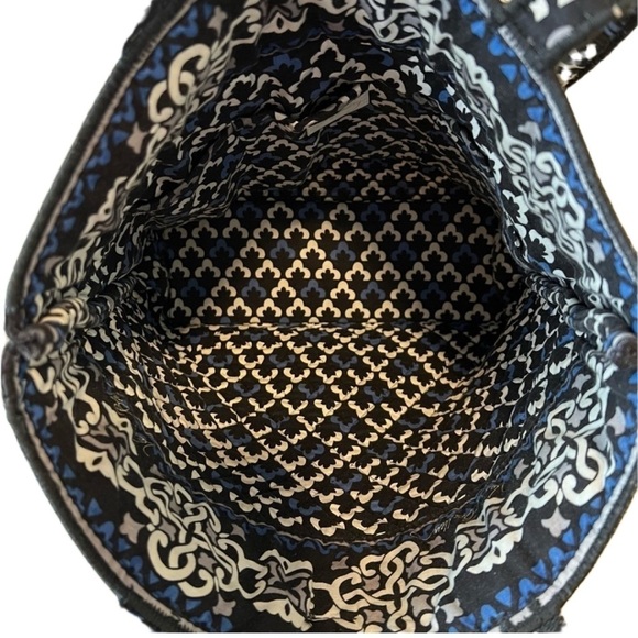 Vera Bradley Canterberry Cobalt Tote Bag - Picture 10 of 10